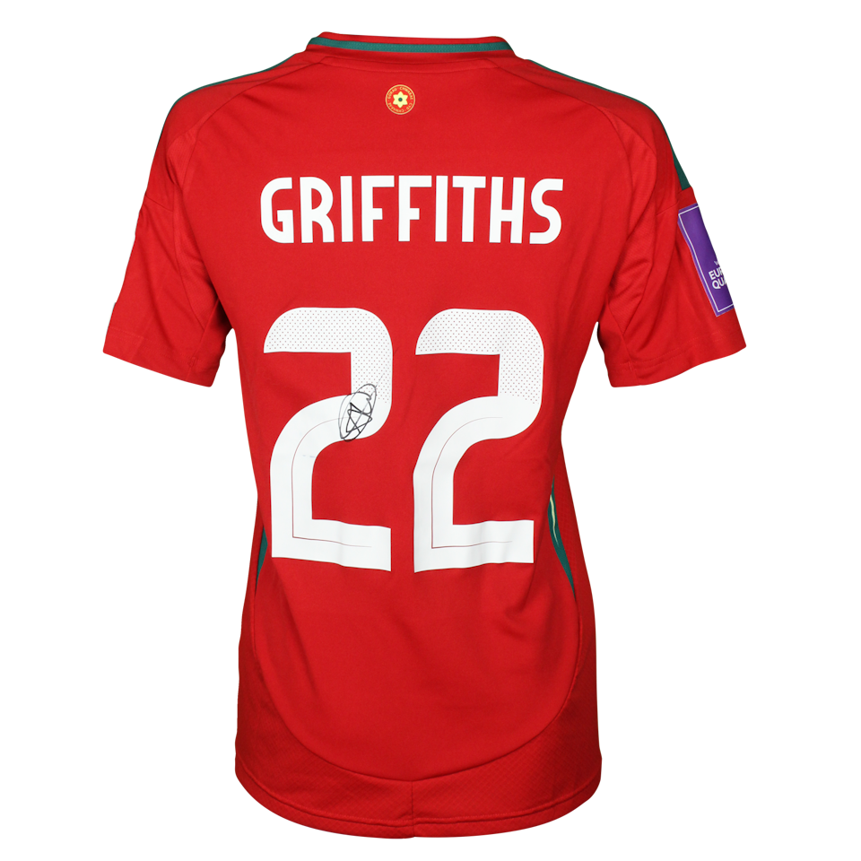 Wales W 팀의 Alice Griffiths 셔츠