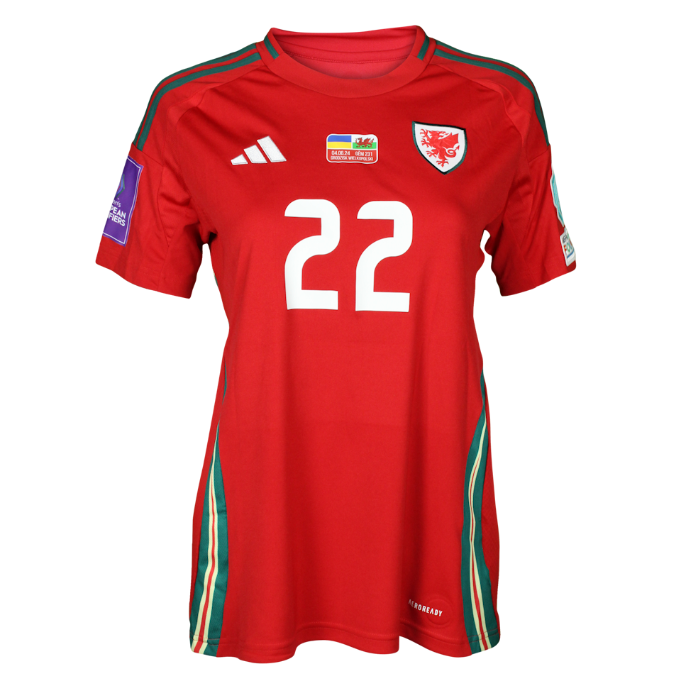 Wales W 팀의 Alice Griffiths 셔츠