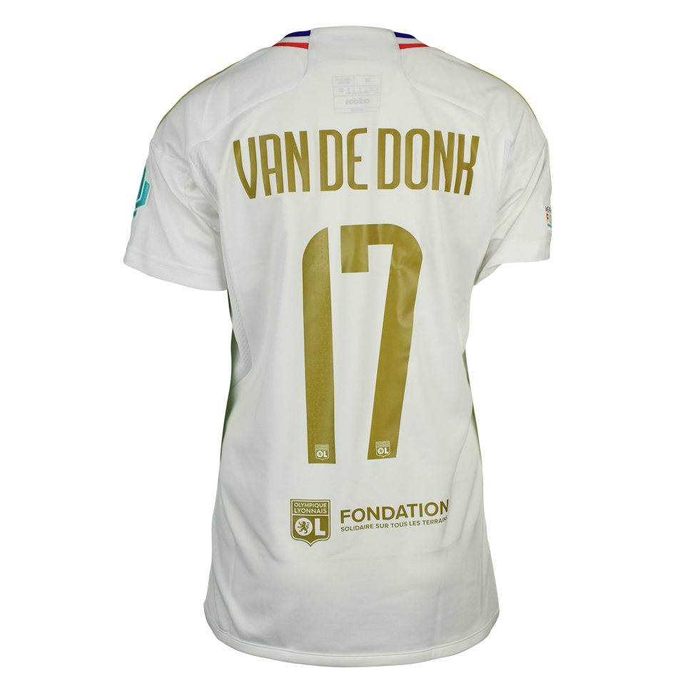 Danielle van de Donk Olympique Lyonnais Féminin jersey
