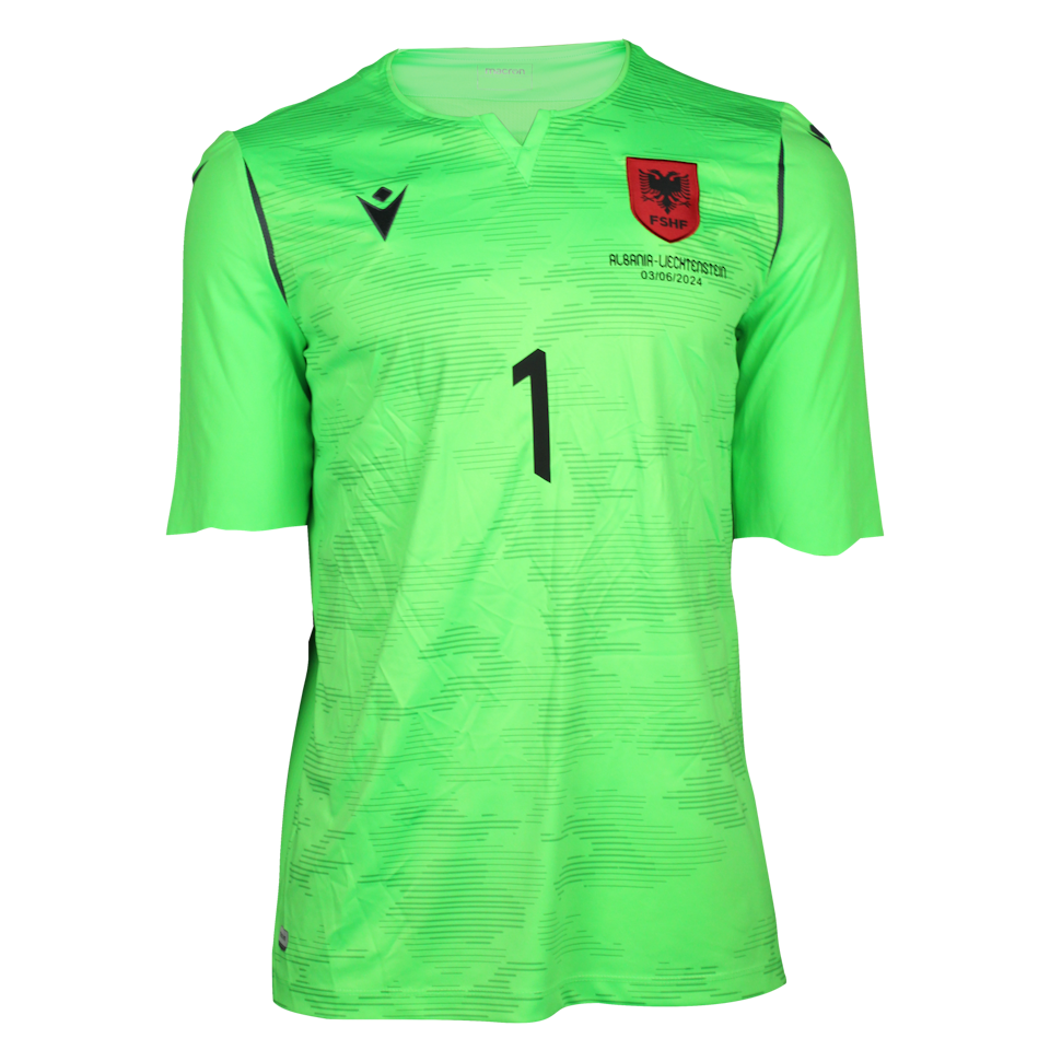 Maglia di Etrit Berisha (Albania)