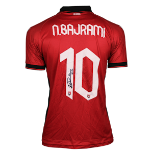 Nedim Bajrami Albania shirt