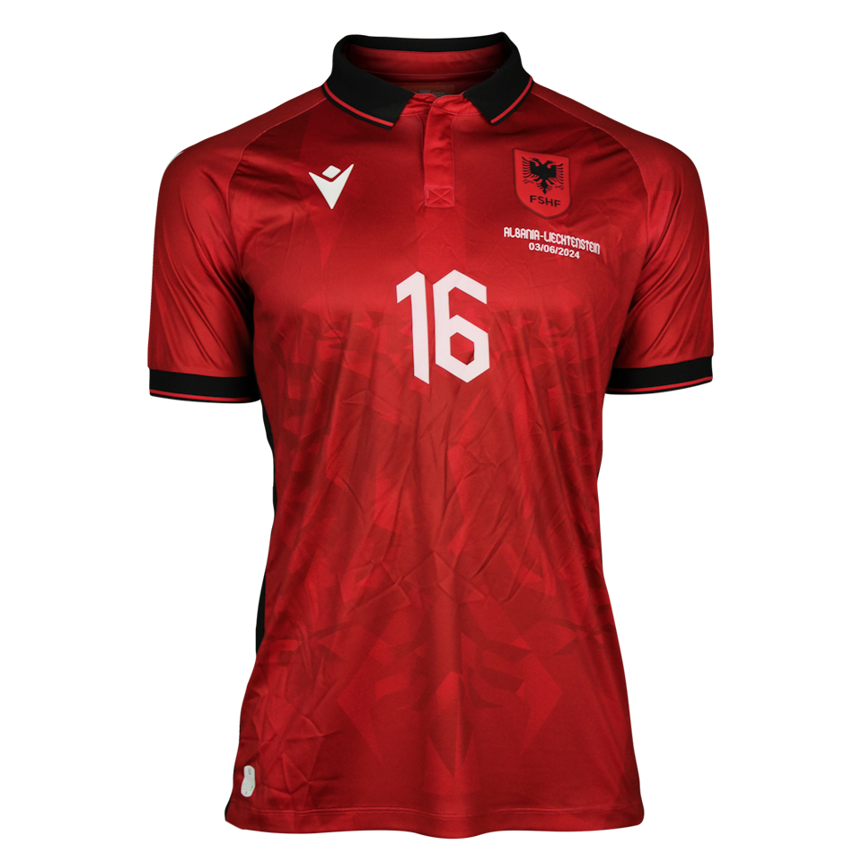 Maillot de Medon Berisha (Albania)