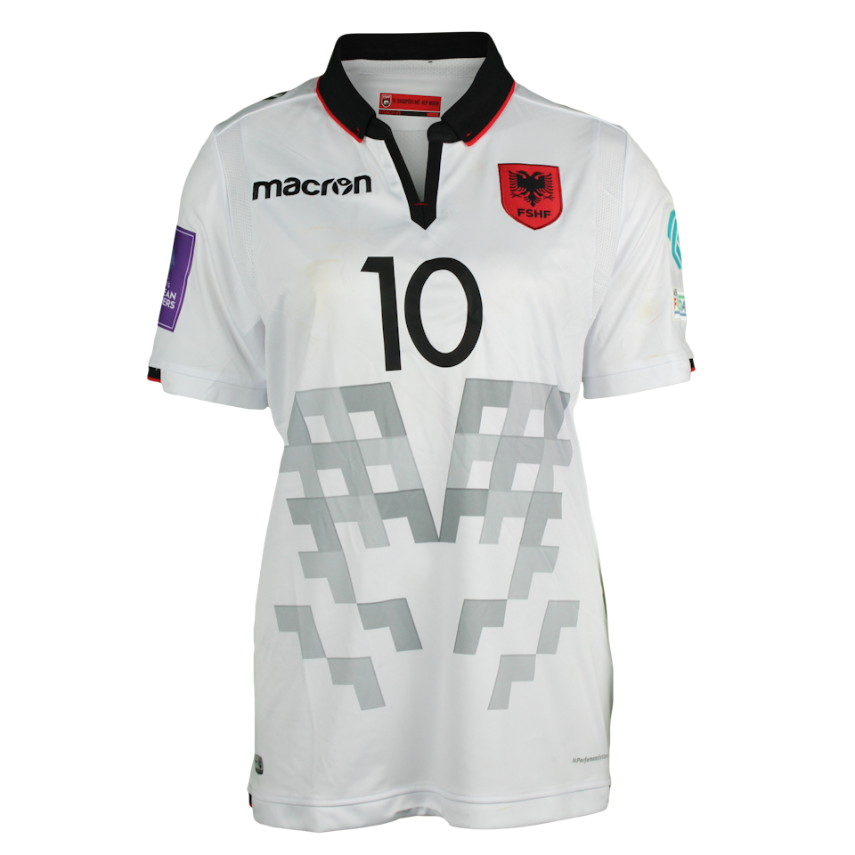 Qendresa Krasniqi Albania W jersey