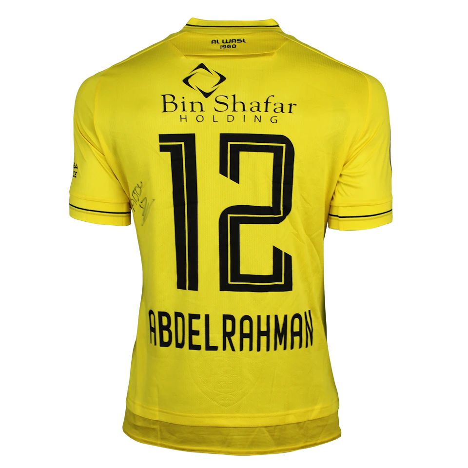 Abdulrahman Saleh Al Wasl shirt