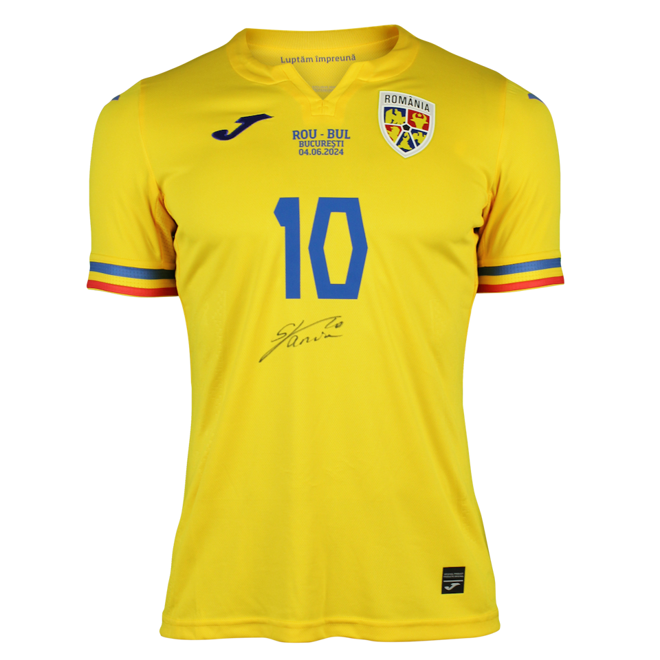 Nicolae Stanciu Romania jersey
