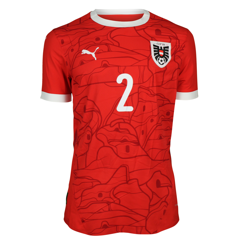 Maximilian Wöber Austria camisa.