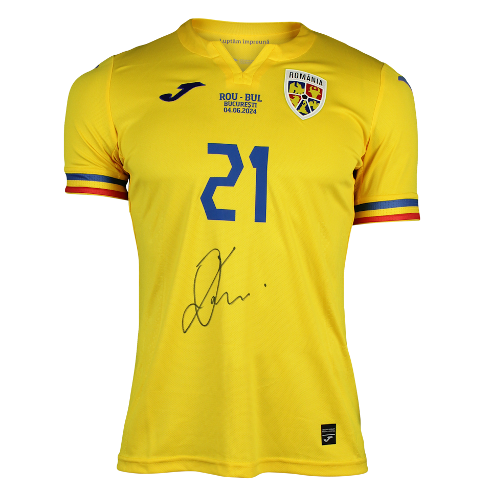 Darius Olaru Romania jersey