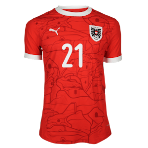 Stefan Lainer Austria jersey