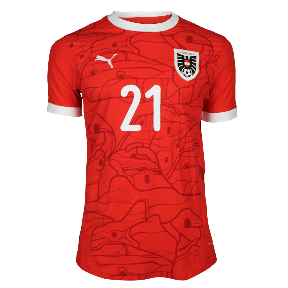 Stefan Lainer Austria jersey