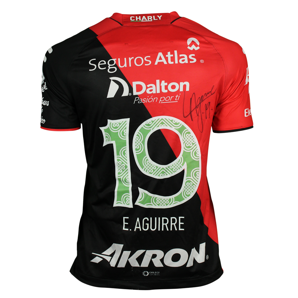 Eduardo Daniel Aguirre Lara Atlas FC shirt