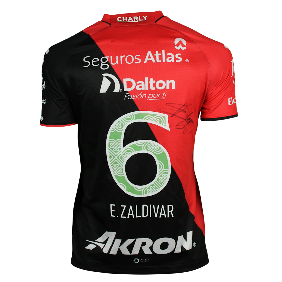 Edgar Zaldivar Valverde Atlas FC jersey