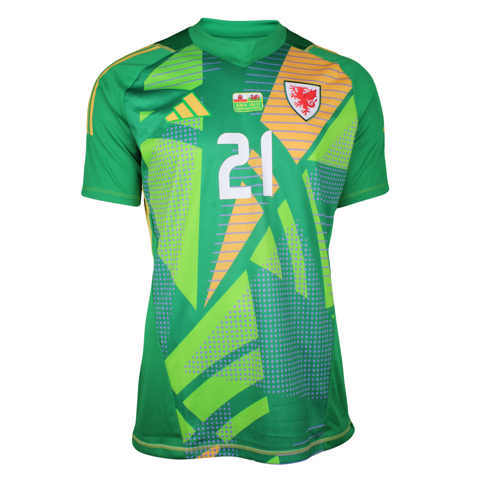 Adam Davies Wales shirt