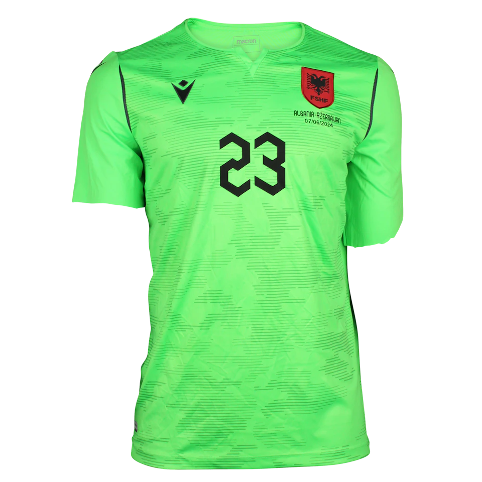Thomas Strakosha Albania jersey