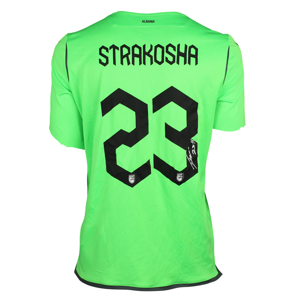 Thomas Strakosha Albania jersey