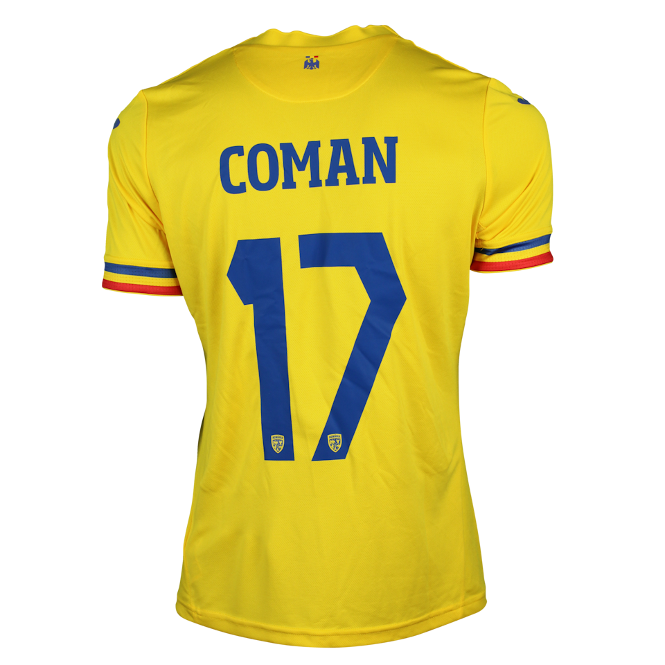 Florinel Coman Romania shirt