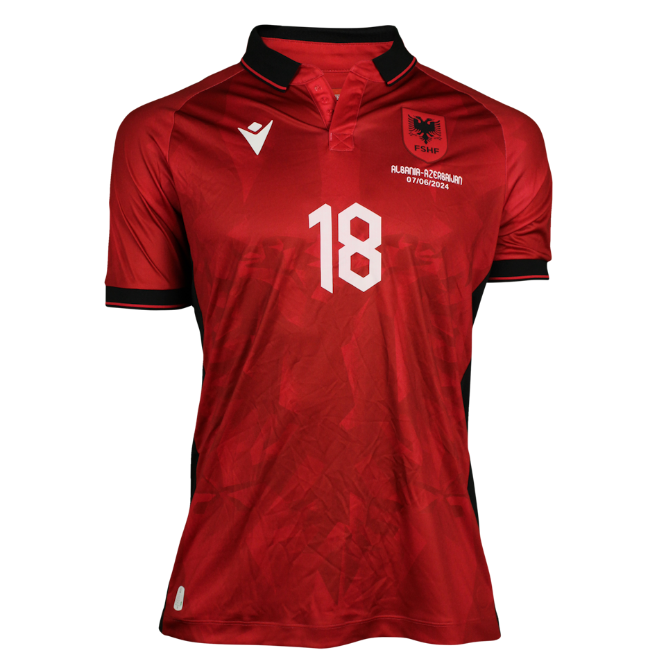 Camiseta Ardian Ismajli Albania