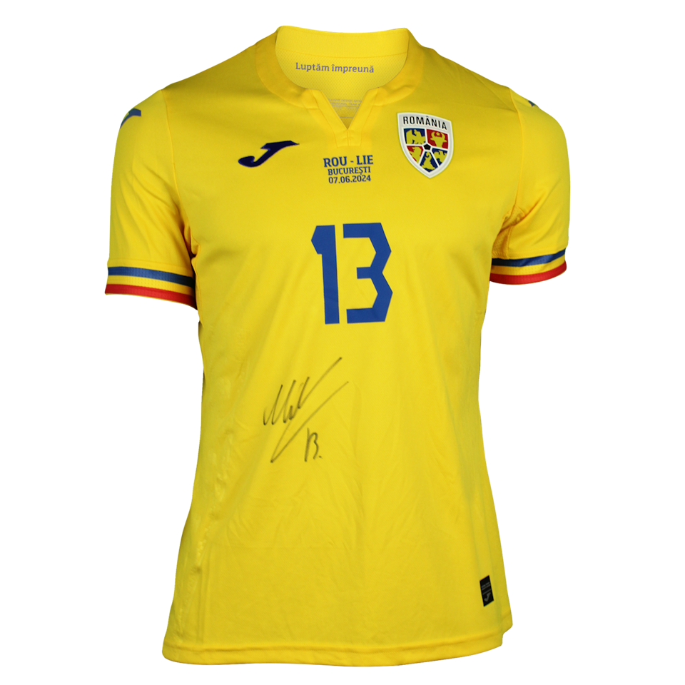 Valentin Mihăilă Romania shirt
