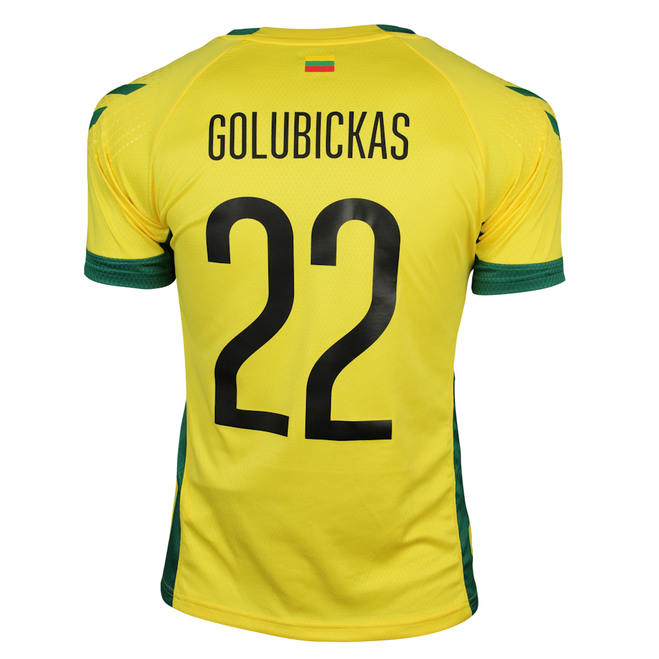 Paulius Golubickas Lithuania jersey