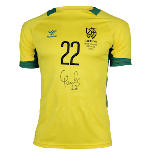 Paulius Golubickas Lithuania jersey