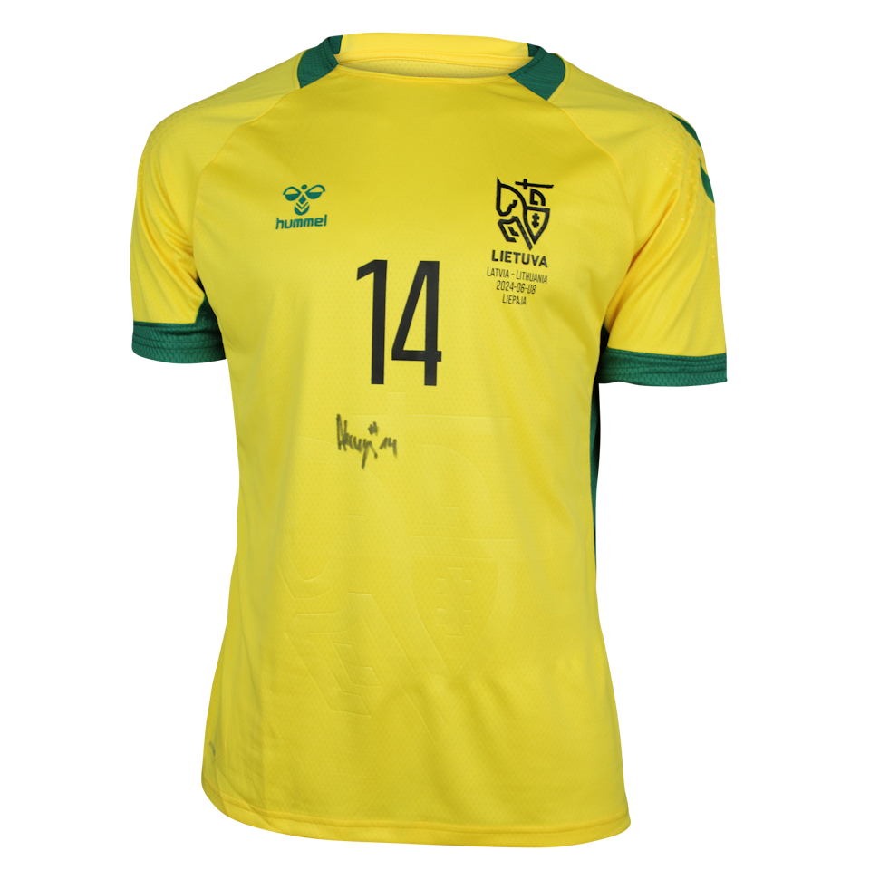 Armandas Kučys Lithuania jersey