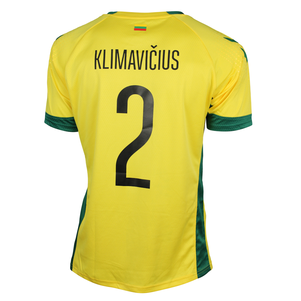 Linas Klimavičius Lithuania jersey
