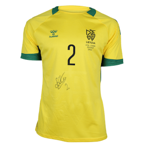Linas Klimavičius Lithuania jersey