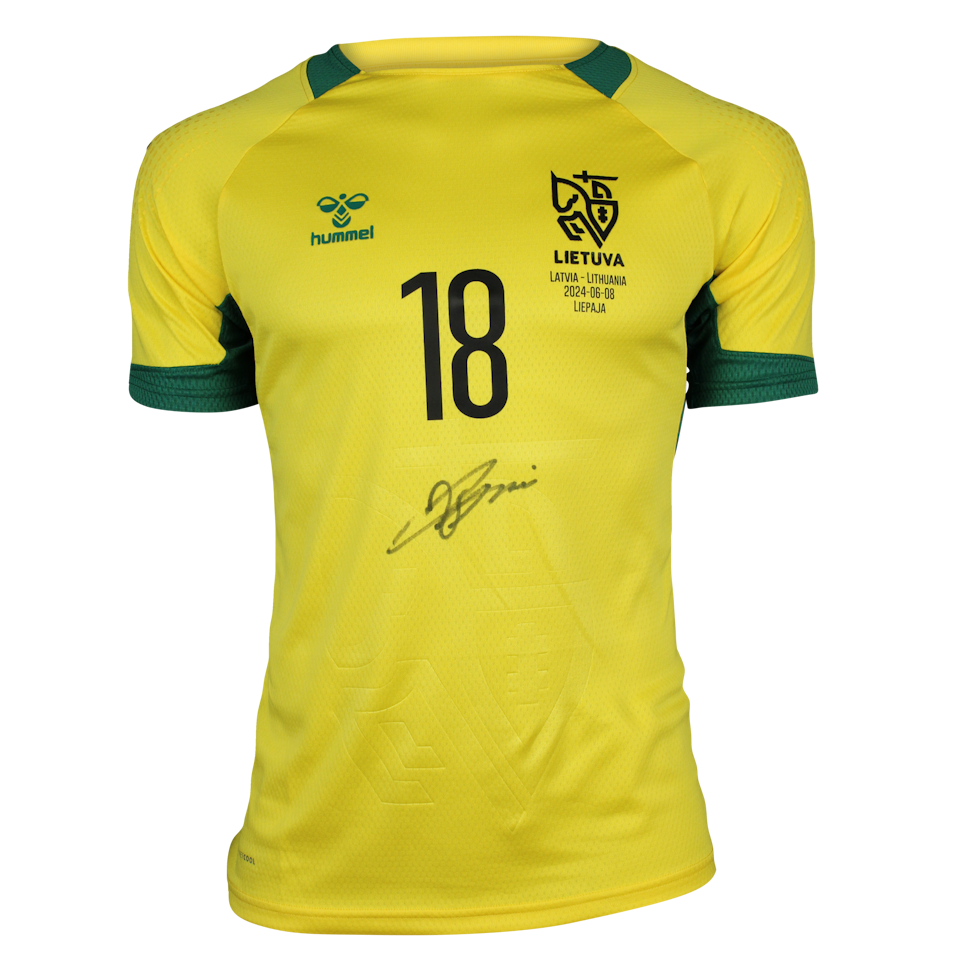 Valdas Paulauskas Lithuania shirt