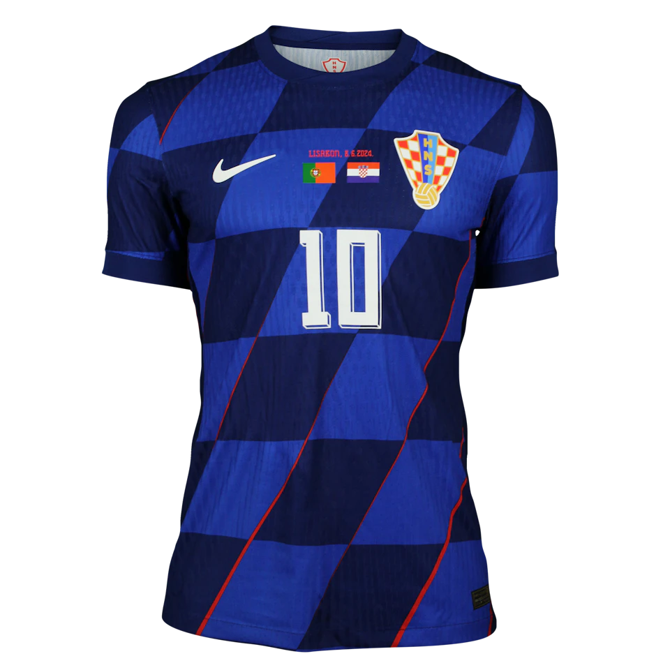 来自Croatia的Luka Modrić球衣