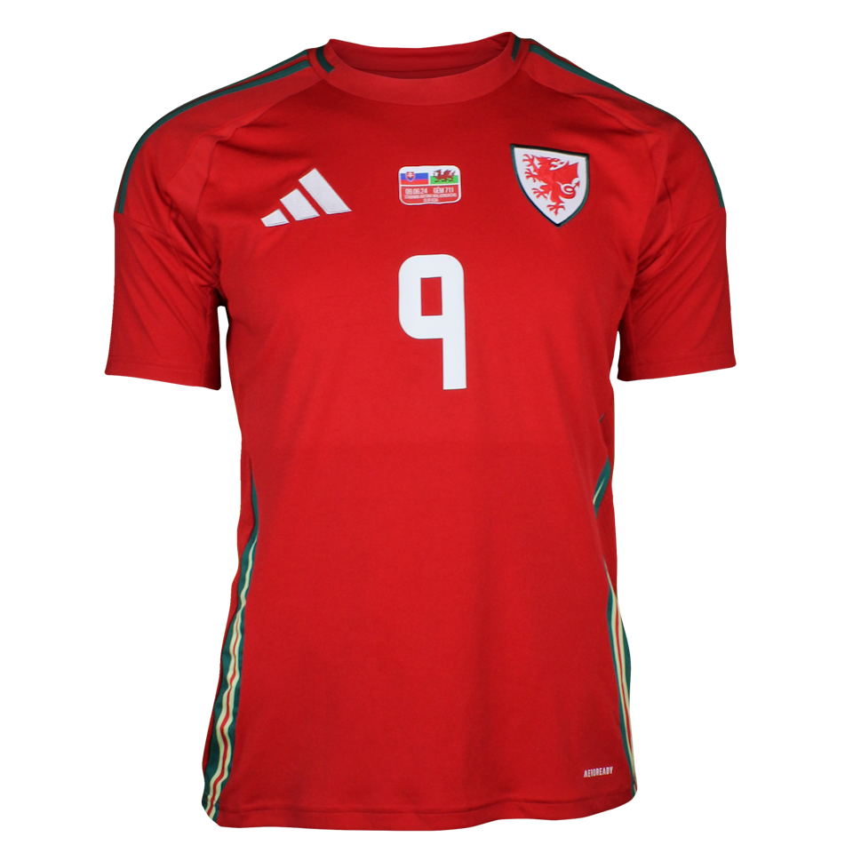 Brennan Johnson Wales camisa.