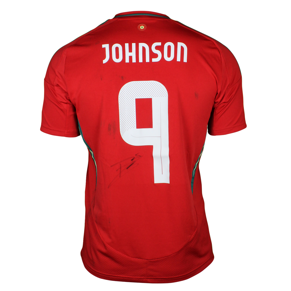 Brennan Johnson Wales camisa.