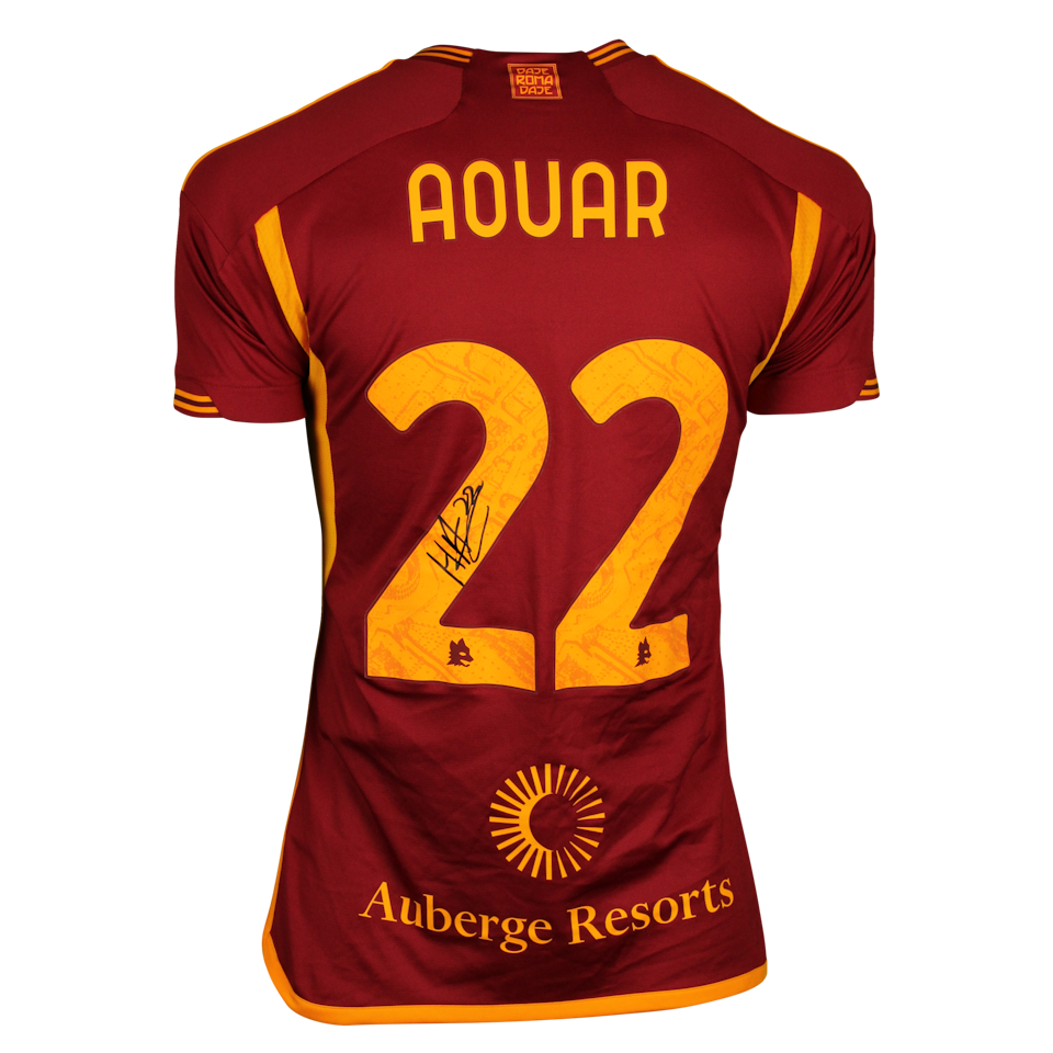 Houssem Aouar AS Roma shirt