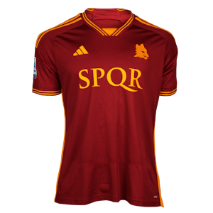 Rasmus Kristensen AS Roma camisa.