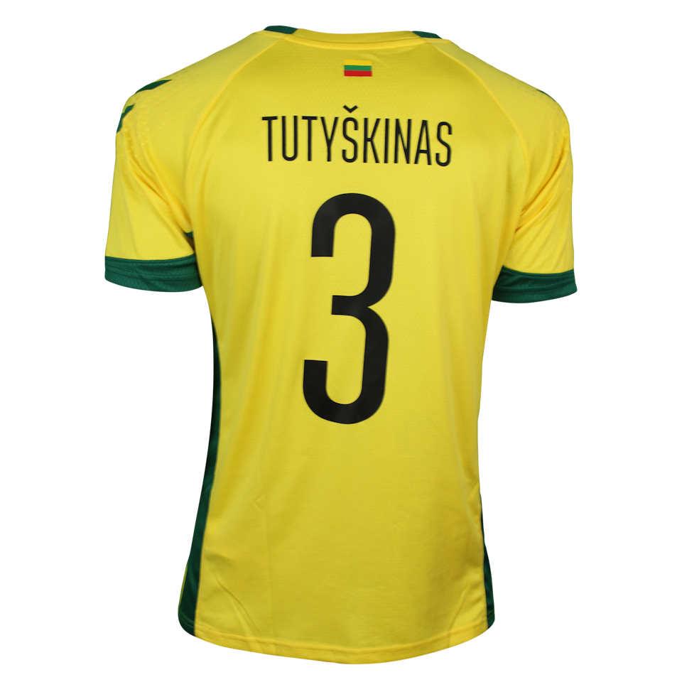 Artemijus Tutyškinas Lithuania jersey