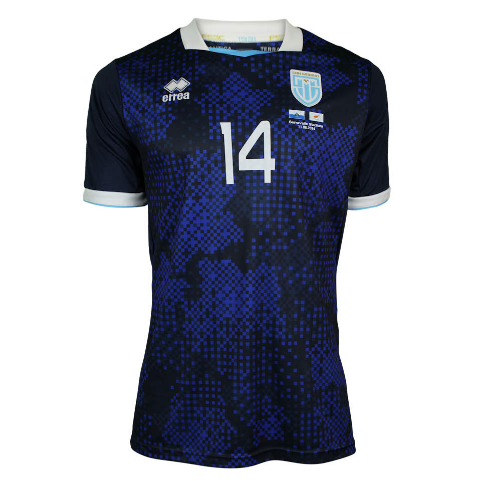 Giacomo Valentini San Marino shirt