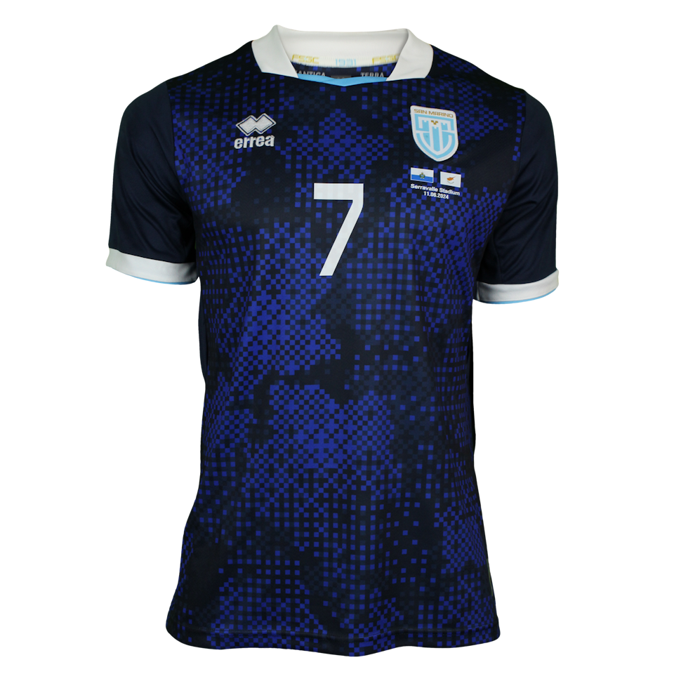 Matteo Vitaioli San Marino shirt