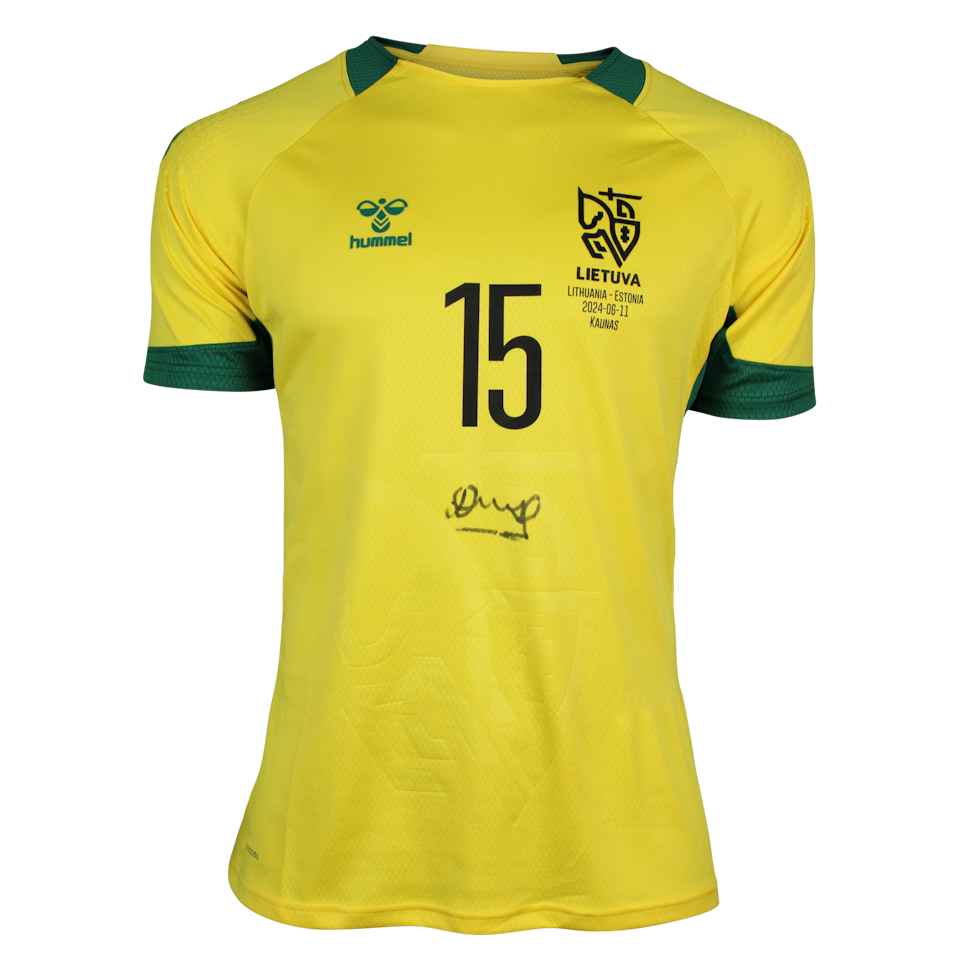Domantas Antanavicius Lithuania jersey