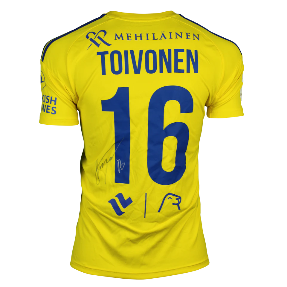 Aaro Toivonen HJK Helsinki jersey