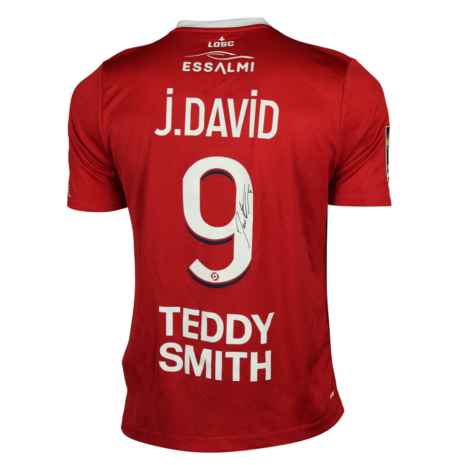 Jonathan David LOSC Lille jersey