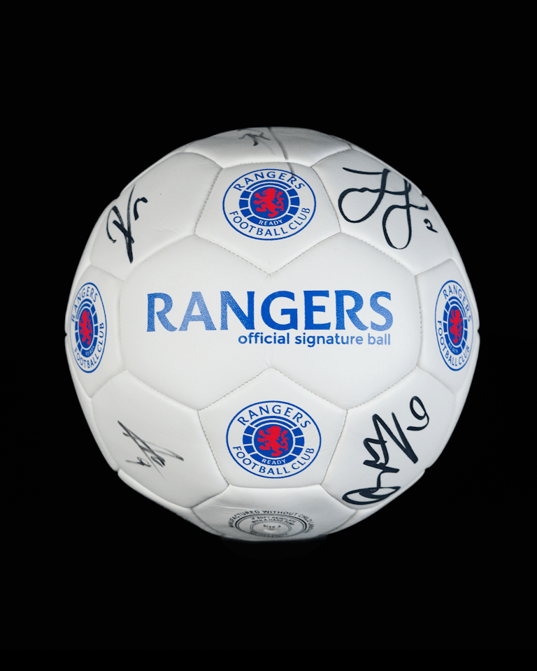 Squad Signed Ball - 4