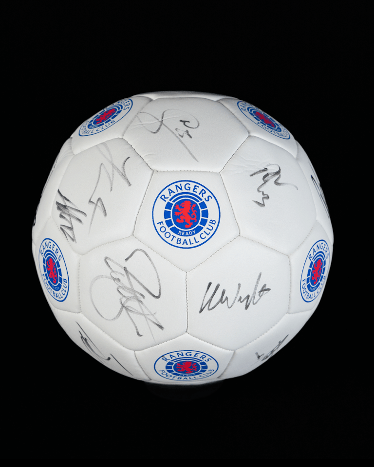 Squad Signed Ball - 4