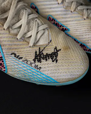Alan Forrest Signed Boots