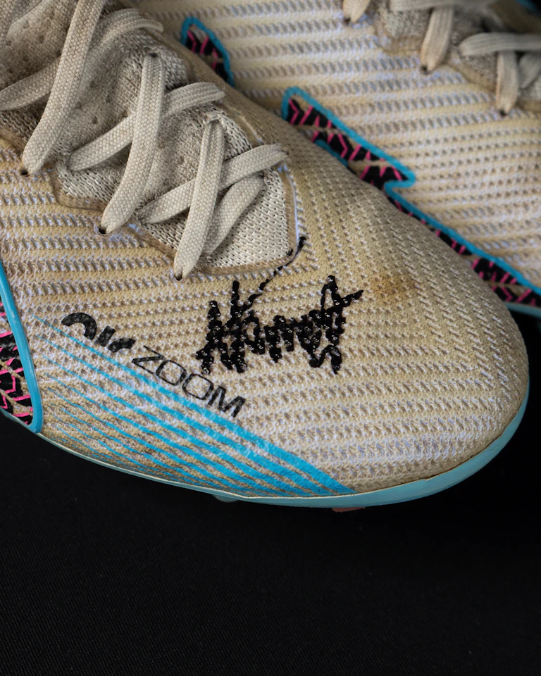 Alan Forrest Signed Boots