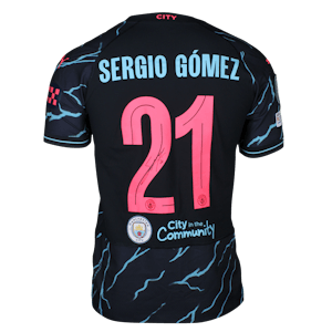 Sergio Gómez  Manchester City shirt
