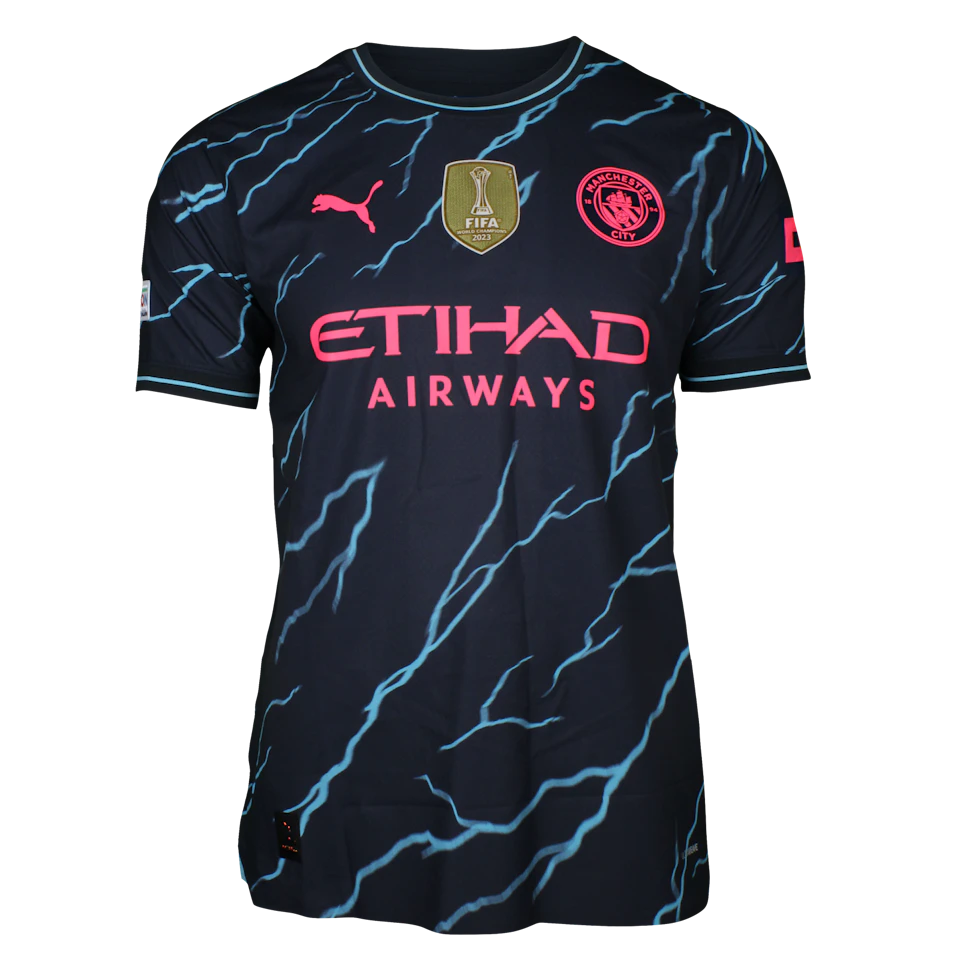 Jérémy Doku Manchester City shirt