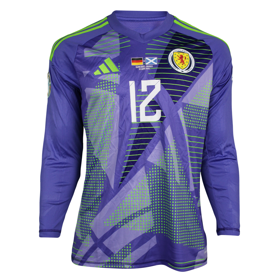 Liam Kelly Scotland shirt