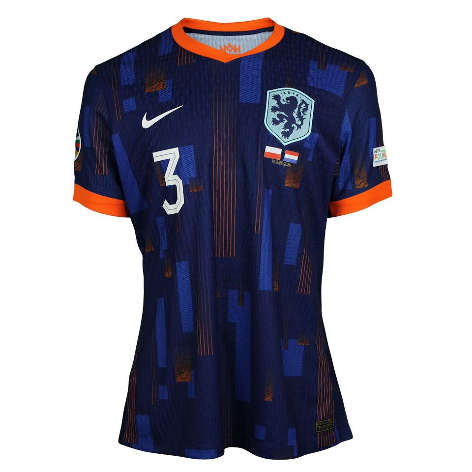 Netherlands 팀의 Matthijs de Ligt 셔츠