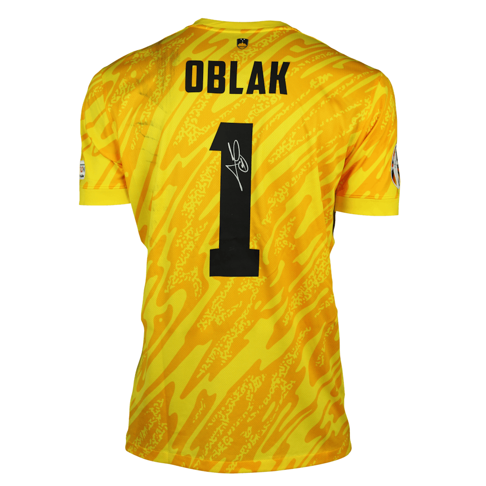 Jan Oblak MatchWornShirt