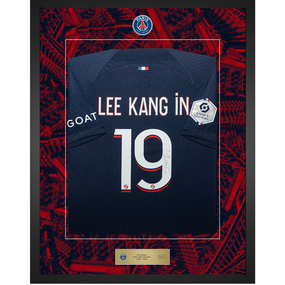 Kang-in Lee 이강인 | Limited Edition Framed Signed Shirt - 1