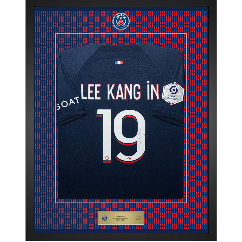 Kang-in Lee 이강인 | Limited Edition Framed Signed Shirt - 2