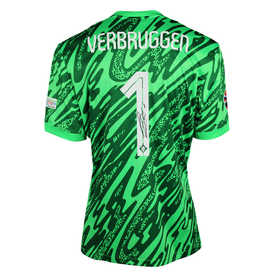 Bart Verbruggen Netherlands shirt